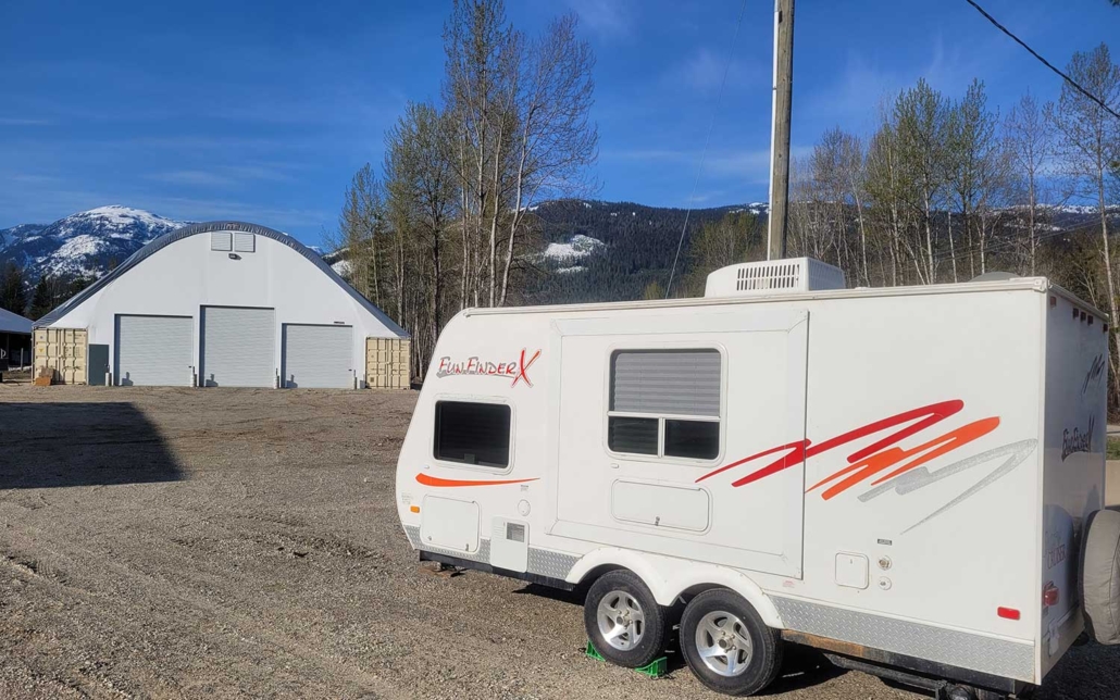 The-Revelstoke-Garage-Self-Storage-winter-summer-trailer