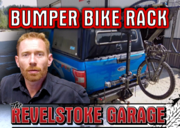 Bumper bike rack