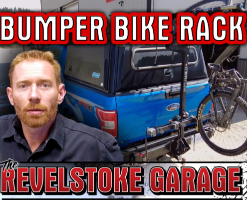 Bumper bike rack